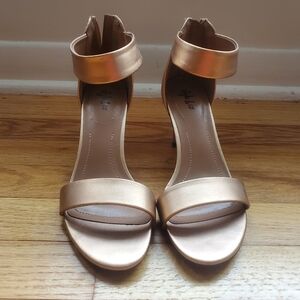 Style & Company Women's Rose Gold Ankle Strap Sandals,  Size 7.5